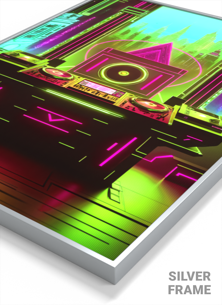 Neon DJ Console