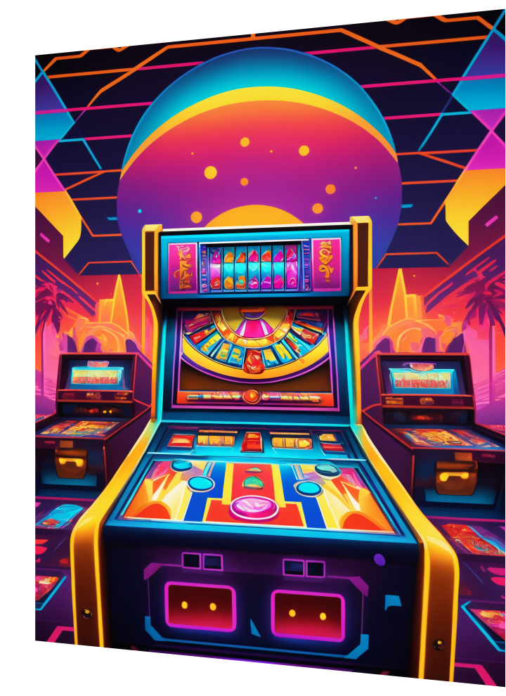 Neon Slot Machine