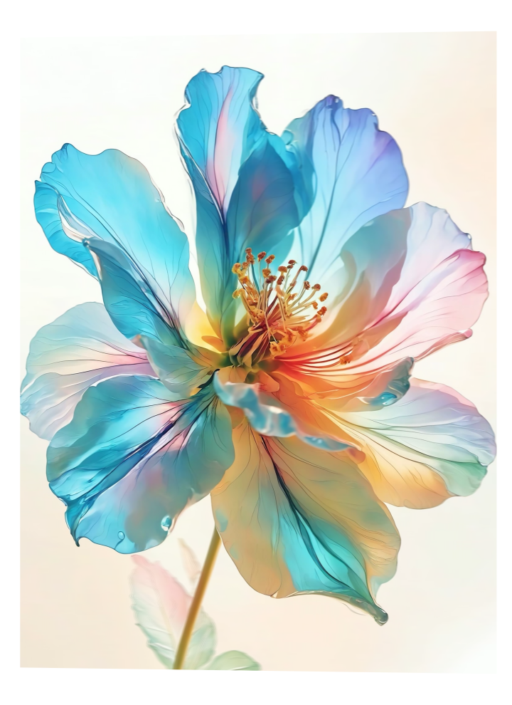 3D Lenticular Poster – Animated Blooming Flower Wall Art 3D Lenticular Poster – Animated Blooming Flower Wall Art