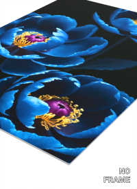 Blue Peonies 1