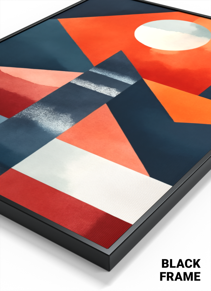 3D Lenticular Poster – Modern Abstract Wall Art