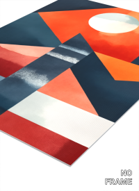 3D Lenticular Poster – Modern Abstract Wall Art