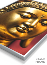 3D Lenticular Poster – Golden Buddha Wall Art