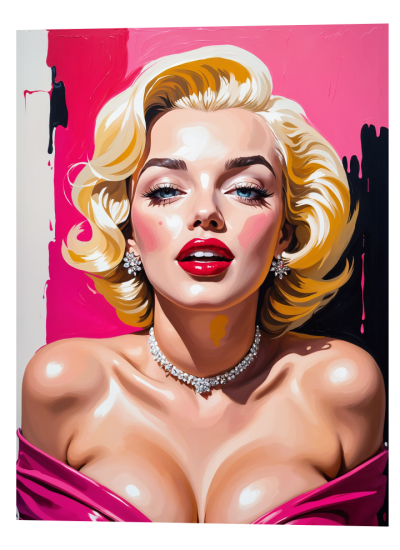 3D Lenticular Poster – Marilyn Monroe Wall Art