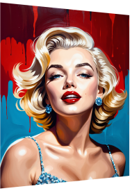 3D Lenticular Poster – Marilyn Monroe Wall Art