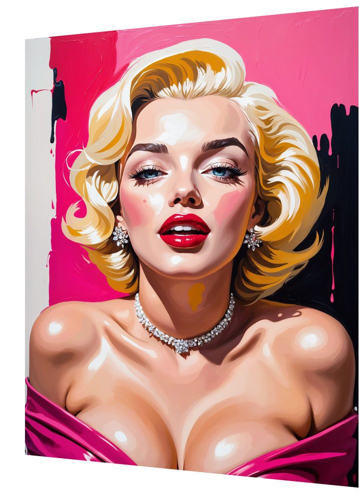 3D Lenticular Poster – Marilyn Monroe Wall Art