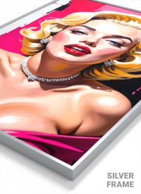 3D Lenticular Poster – Marilyn Monroe Wall Art