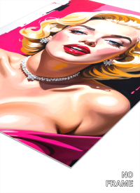 3D Lenticular Poster – Marilyn Monroe Wall Art
