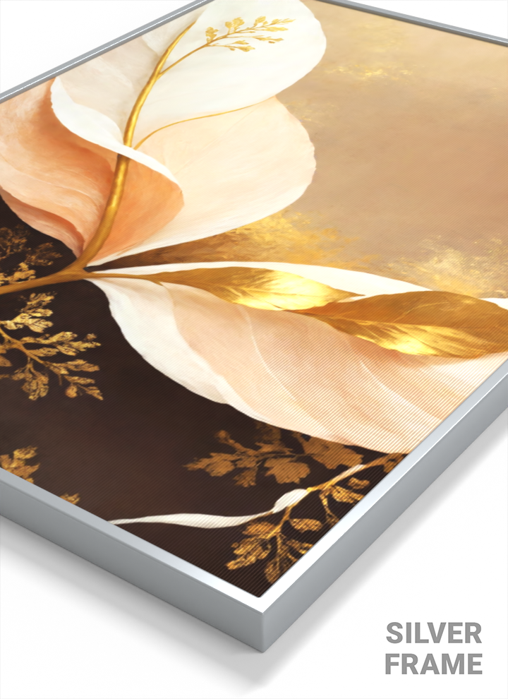 3D Lenticular Poster – Elegant Modern Floral Wall Art