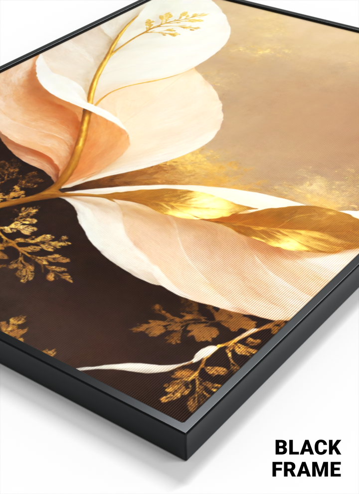 3D Lenticular Poster – Elegant Modern Floral Wall Art