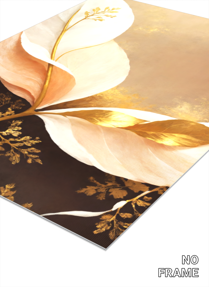 3D Lenticular Poster – Elegant Modern Floral Wall Art
