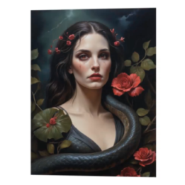 Göttinnen 3D-Poster – Animierte Feminine Lentikulare Wandkunst