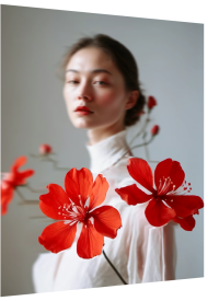 Grace in Red