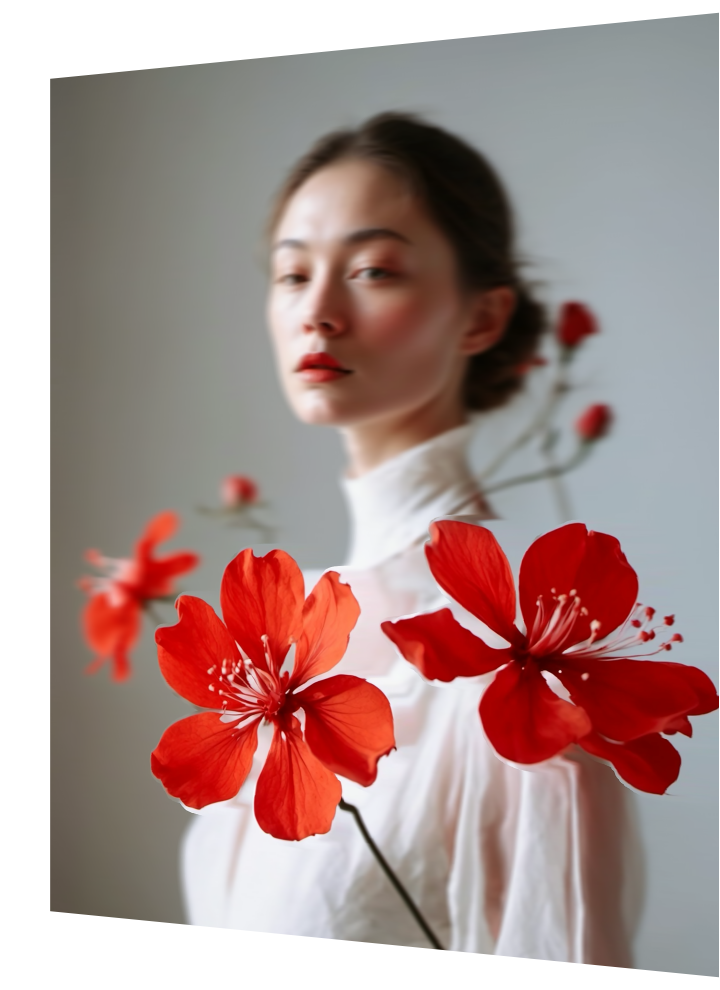 Grace in Red