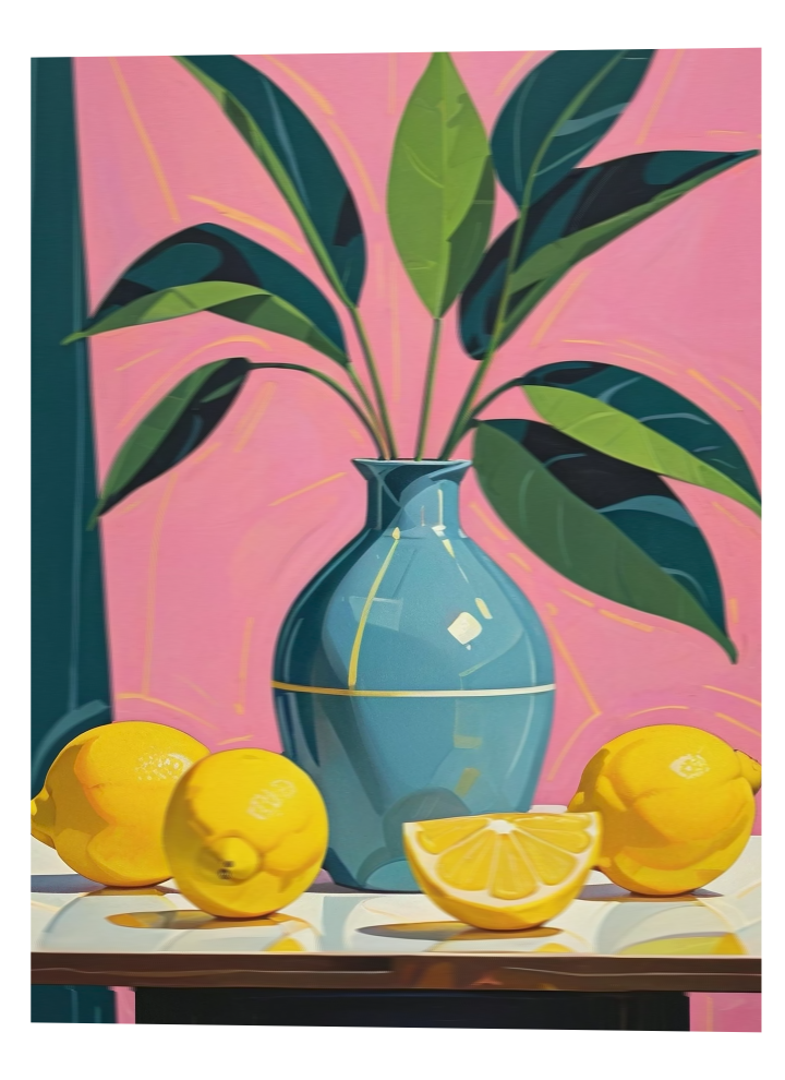 Vase and Lemons Vase and Lemons