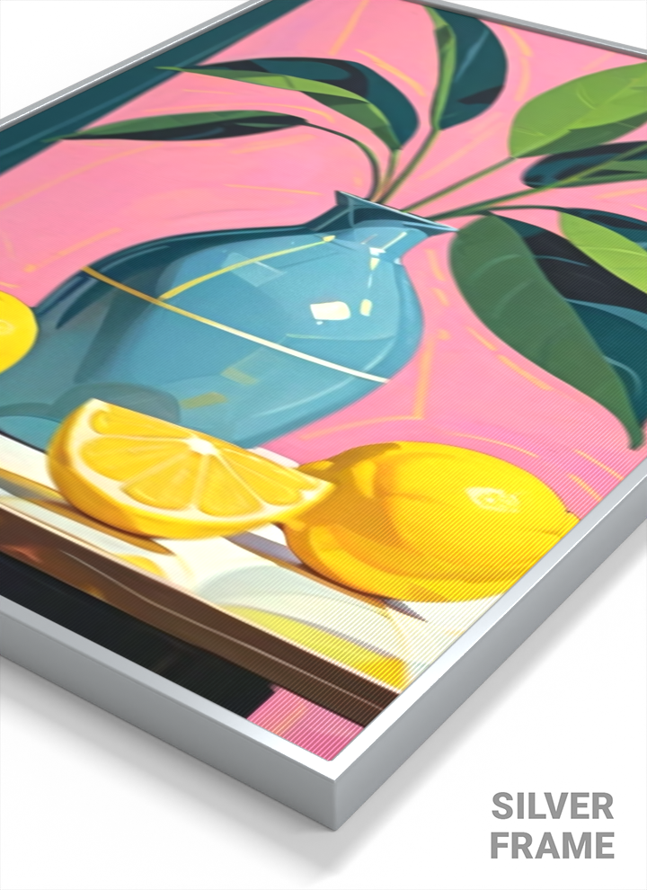 Vase and Lemons