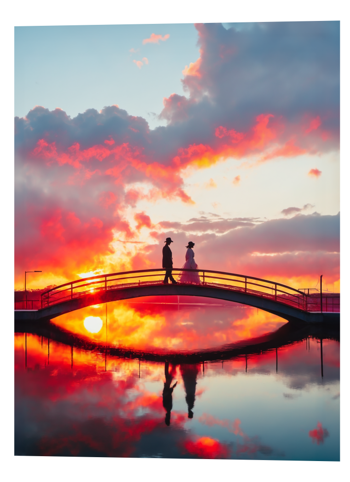 3D Lenticular Poster – Abstract Sunset Motion Wall Print 3D Lenticular Poster – Abstract Sunset Motion Wall Print