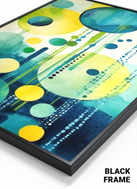 3D Lenticular Poster | Colorful Bubble Wall Art for Kids & More