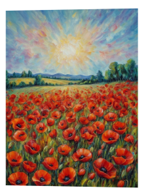Poppies in Bloom