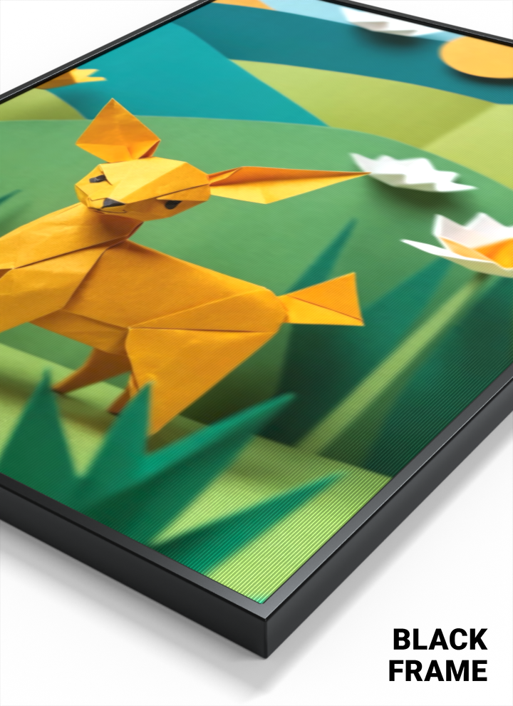 Minimalist Origami Deer