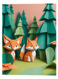 Paper-Crafted Wilderness