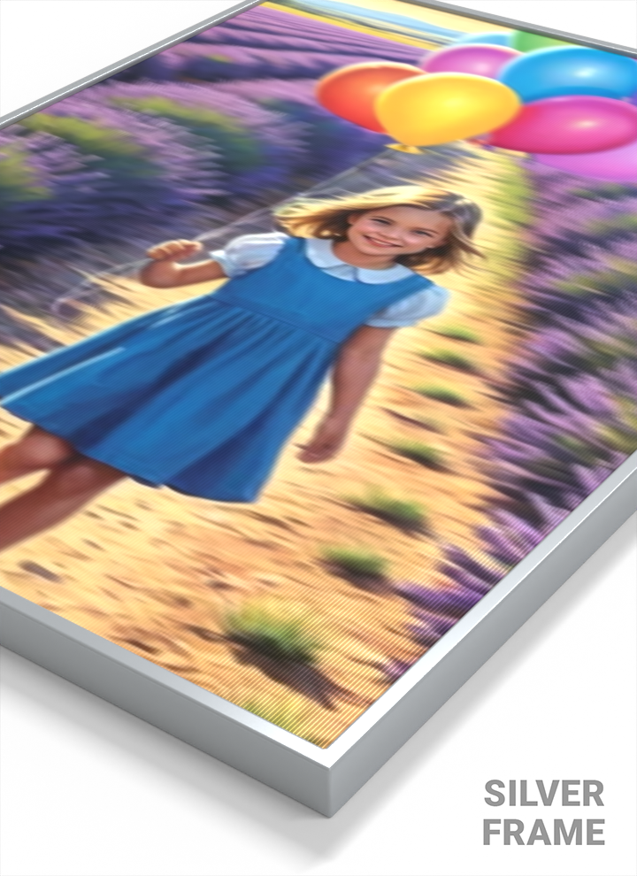 Joyful Walk Through Lavender