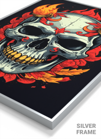 Lenticular 3D Art – Blazing Spirits | Unique Wall Motion Print