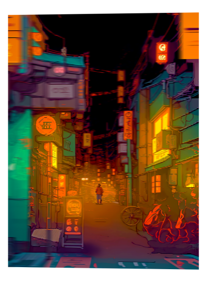 Neon Alleyway